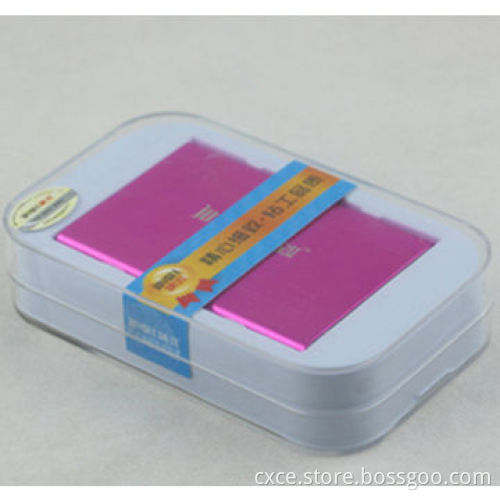 Credit Card Power Bank, 2600mAh, Metal Cover, PB36, 93x61x7.4mm